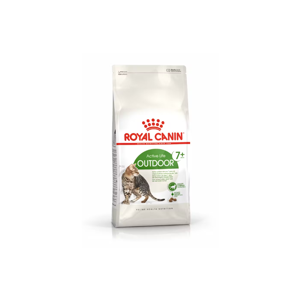 Royal Canin Cat Food Outdoor 7+ Balance Of Vitamins & Minerals 10Kg