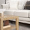 Homcom HOMCOM Coffee Table with Storage Shelf, Rectangular Centre Table, Natural 8