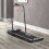 Homcom HOMCOM Foldable Walking Treadmill w/ LED Display, Orange 2