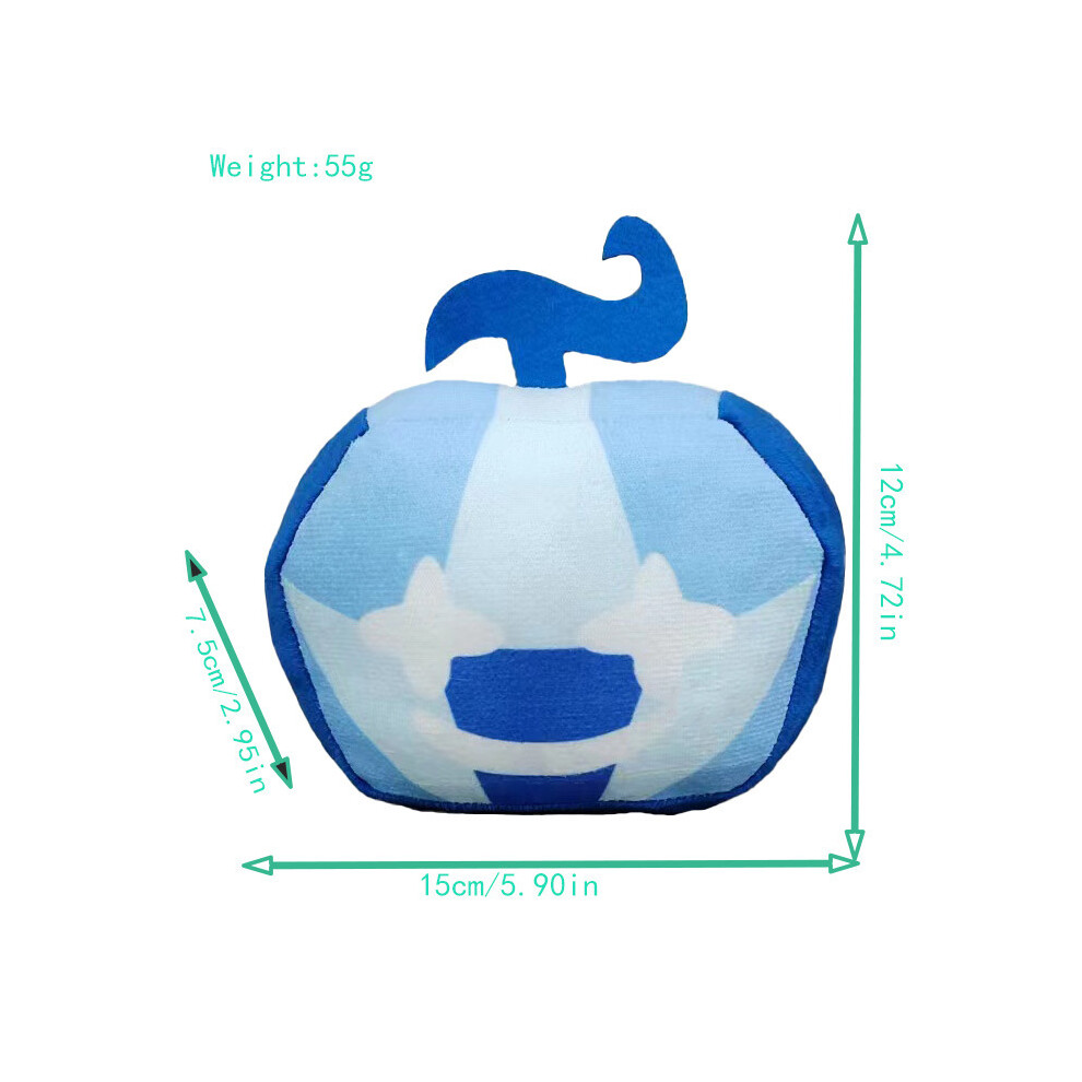 Bonxaif (Diamond) Game Blox Fruits Plush Stuffed Soft Toy Childrens Gift Stuffed Doll Pillow Room Decor Cartoon Kids