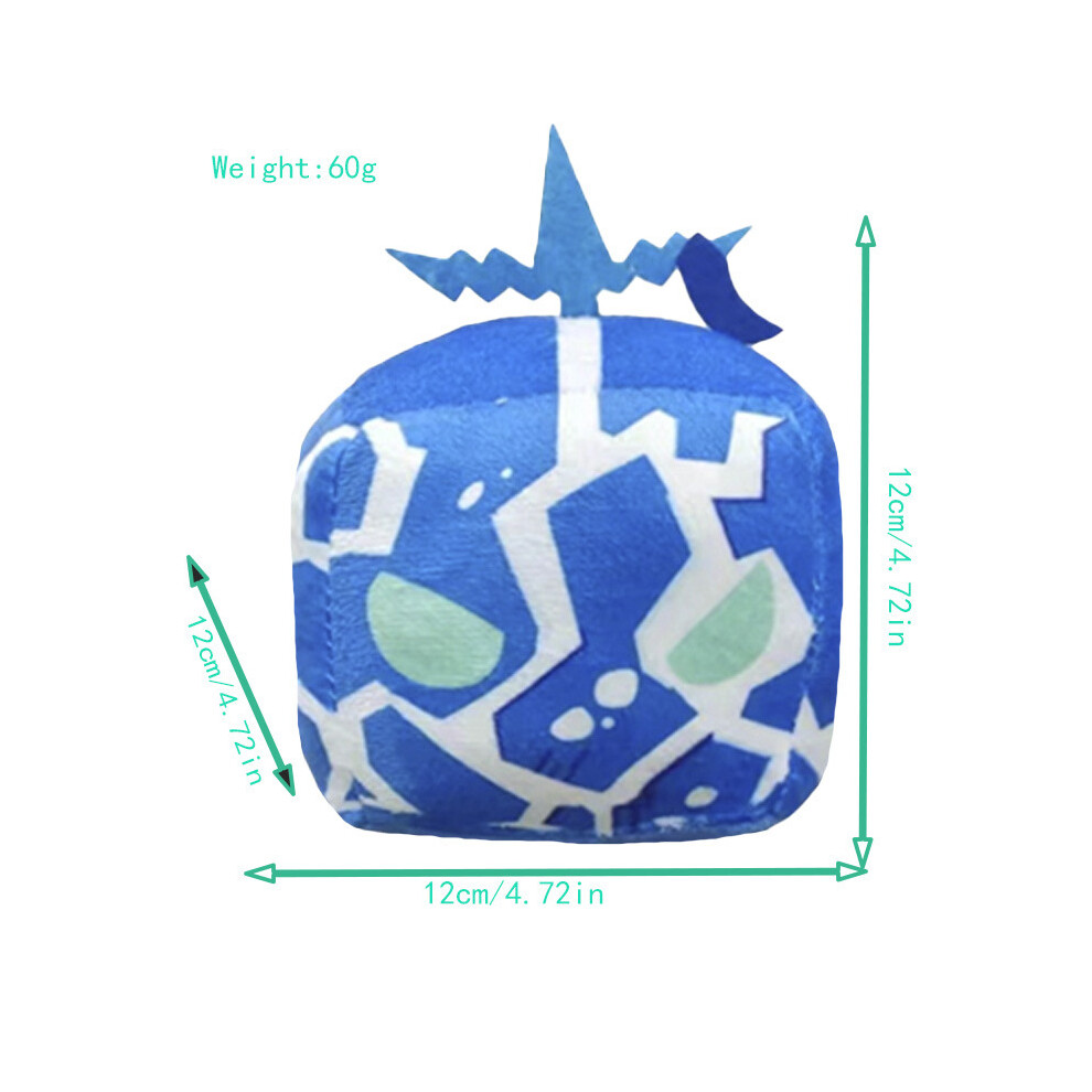 Bonxaif (Burst) Game Blox Fruits Plush Stuffed Soft Toy Childrens Gift Stuffed Doll Pillow Room Decor Cartoon Kids