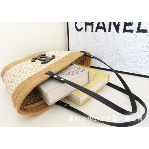 Cotton thread braided shoulder bag 2