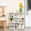 Homcom HOMCOM 9 Cube Storage Cupboard Bookcase Bookshelf Home Office, White 4