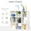 Homcom HOMCOM 9 Cube Storage Cupboard Bookcase Bookshelf Home Office, White 5