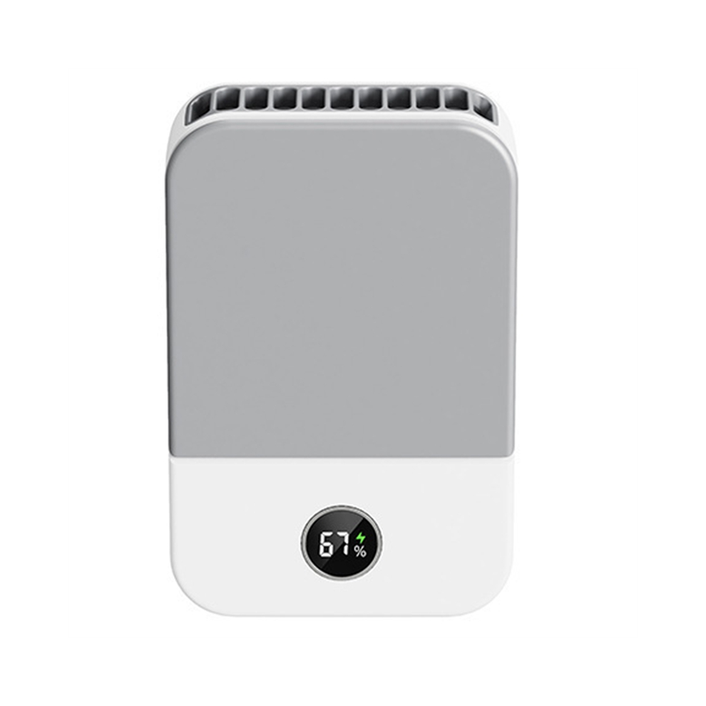 Mini Waist Clip on Fan for Shirt, Portable Personal Neck with Display of Remaining Power, Outdoor Camping-image-OPC-PGWPN26-NEW