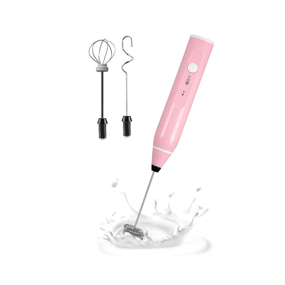 Typecat Mini Electric Handheld Milk Frother Blender With Usb Electrical Maker Whisk Mixer For Cappuccino,B