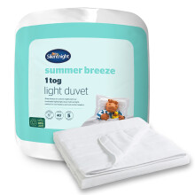 (SuperKing) Silentnight Summer Breeze 1 tog Duvet Lightweight