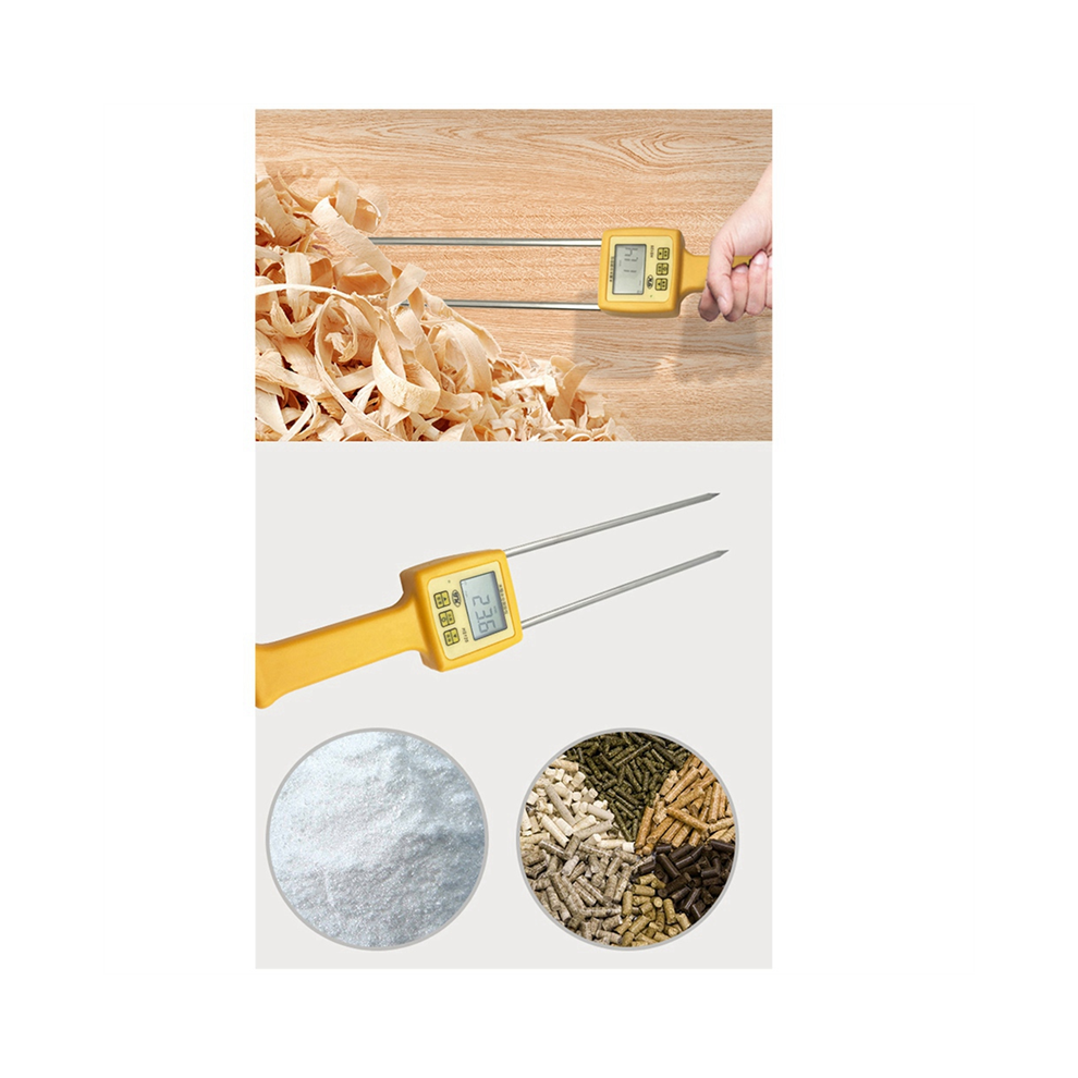 Hs125 Wood Moisture Meter Portable Sawdust Analyzer Tester 4853572021067
