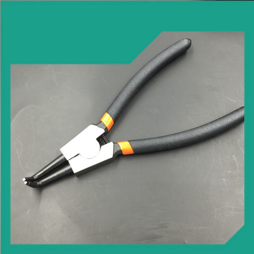 Circlip Pliers Set Internal External Ring Remover Installation Tool Straight/Curved Jaw Tip Precision Spring Loaded 2
