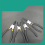 Circlip Pliers Set Internal External Ring Remover Installation Tool Straight/Curved Jaw Tip Precision Spring Loaded 6
