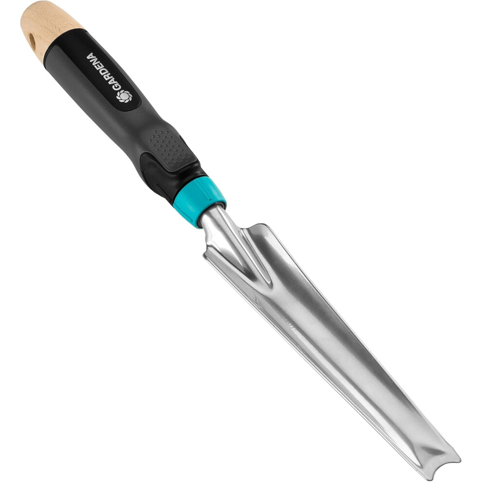 Gardena Ecoline Weeding Trowel Weed Cutter - Black/Turquoise