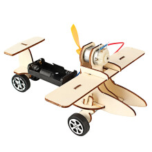 DIY Elektrische Rollflugzeuge Wissenschaftliches Experimentelle Technologie Kinderspielzeug Kleine Produktionserfindung