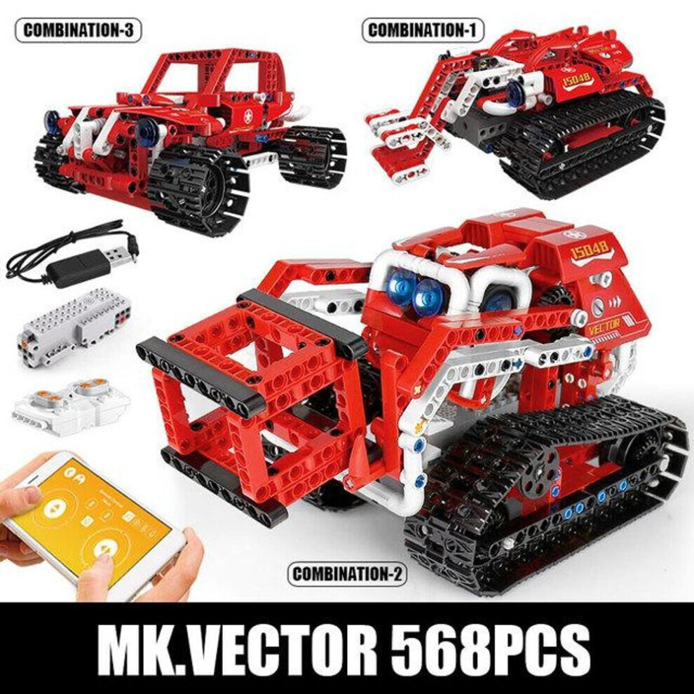 (15048) Mould King Jouets éducatifs Kits de construction pour enfants Programmation d'applications Blocs
