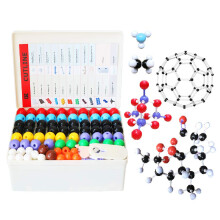 444-teiliges Molekülmodell-Set, Chemie, anorganische und organische Struktur, Anleitung zum Bau von