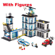 Auf Lager Polizeistation 10660 936 Stück City Police Station Bela Baustein kompatibel City Moc-60141
