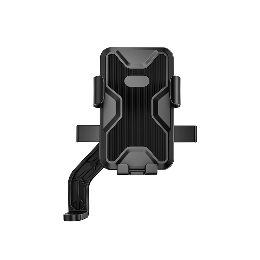 Photos - Holder / Car Charger For MT56 Motorbike Mount New Phone Holder Bike Navigation Bracket Rear Mirror Black