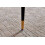 Kleya White Engineered Marble Dining Table with Black Legs 6