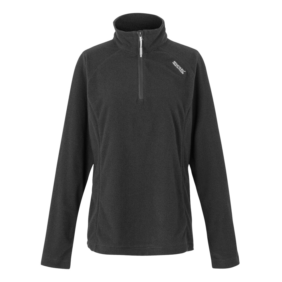 (18 UK, Seal Grey/Ash) Regatta Great Outdoors Womens/Ladies Montes Half Zip Fleece Top