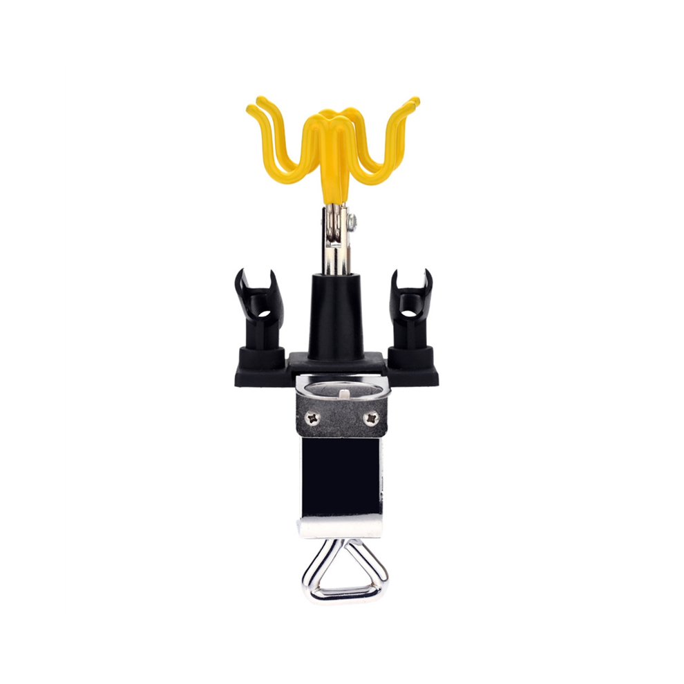Typecat Airbrush Holder Clamp-On Stand Kit 4 Mount Tabletop Bench Station For 360 Degree Swivel Tilt Set