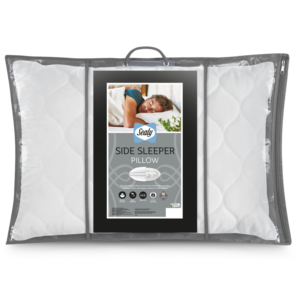 New Sealy Side Sleeper Pillow - Pack 100208001 Size 2
