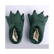 (Donkergroene schoenen, M (volwassen)) Kinderen Volwassenen Cosplay Kostuum Slippers Klauwpoot Schoenen