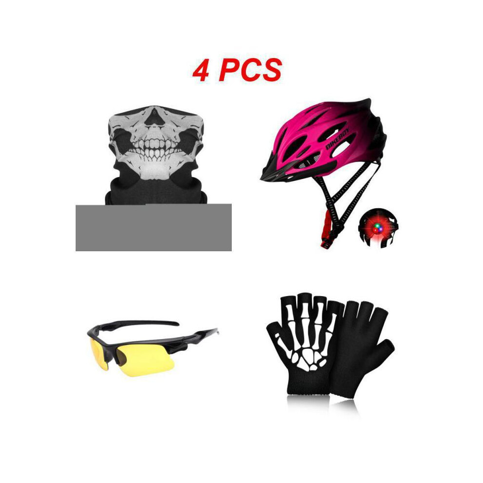 (n Federation-Gradient pink set)Casque de vélo Bikeboy Casque de vélo VTT ultraléger Sport Special