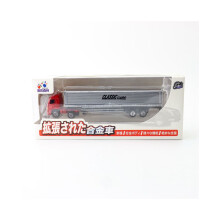 (Truck Red) Model Kinderlegering Speelgoed Uitgebreide autoserie Platte aanhanger Containerwagen