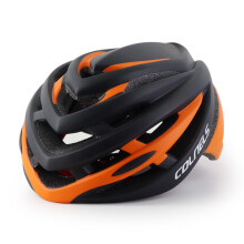 (XL -60-64cm-black orange))Super Large Size XL 64cm Bicycle Helmet Men's Breathable MTB Safety Bike