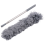 Gutter Cleaning Brush Roofing Tool with Telescopic Extendable Pole 8.2Ft Guard Cleaner Easy Remove Leave, grey 4