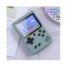 (Grijs) Handheld Game Machine Toy Interessante draagbare retro videoconsole Kleur Macaron