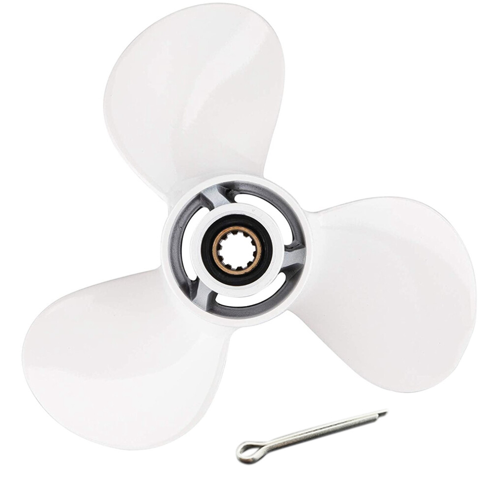 Typecat For 20Hp 25Hp 9 7/8X10 1/2 Outboard Propeller Boat Motor 20 25 30 Screw 3 Blade 10 Spline Engine Part