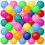 Μπάλα πινγκ πονγκ 40 χιλ. με 300 μπάλες πινγκ πονγκ, πολύχρωμη 2