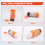 2Pcs LED Life Jacket Emergency Light Surf Energy Saving Flashlight Sea Water 8