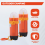 2Pcs LED Life Jacket Emergency Light Surf Energy Saving Flashlight Sea Water 5
