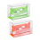 2Pcs Automatic Needle Threader,Sewing Tool Threader,Automatic Threaders for Hand Sewing (Green+Orange) 1
