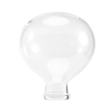 Accessoires pour cafetière à siphon - Pièces de rechange pour cafetière à siphon en verre de haute qualité (3/5 tasses) (B)