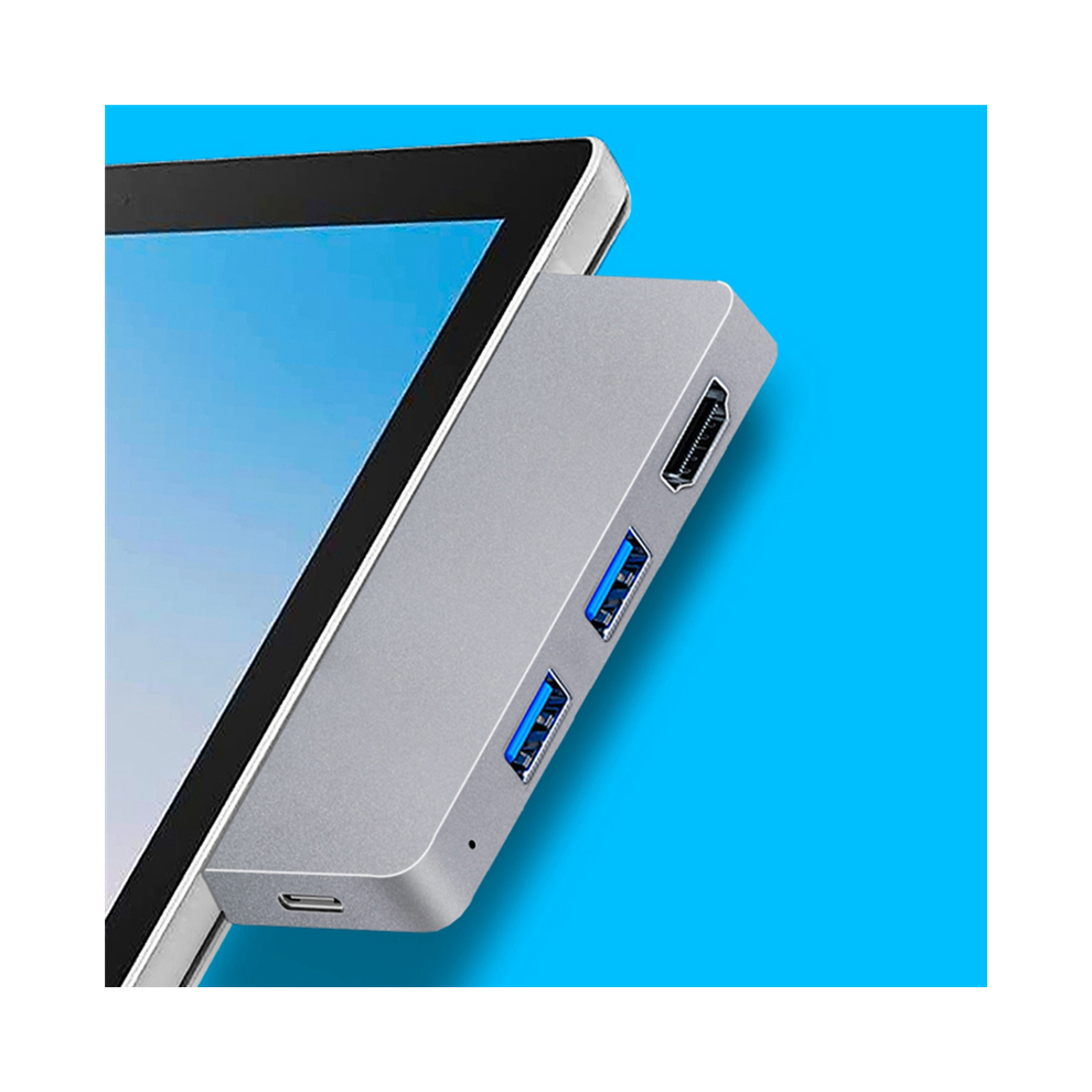 Photos - Card Reader / USB Hub For Pro 8 USB C Hub, 4K -Compatible Adapter+2 3.0 Reader SD/TF Card Adapter for