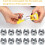 Airless Tip Seals for Machine Tips Reversible Paint Nozzle Gasket (12 Pcs) 6