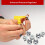 Airless Tip Seals for Machine Tips Reversible Paint Nozzle Gasket (12 Pcs) 5