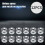 Airless Tip Seals for Machine Tips Reversible Paint Nozzle Gasket (12 Pcs) 7