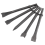 5Pcs/Lot Accessories Hard Steel Solid Long Air Chisel Impact Support Pneumatic Tool for Cutting / Rusting Removal 8