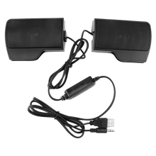 Prenosný mini klip USB stereo reproduktor Soundbar Clipon reproduktory pre notebook, telefón, hudobný prehrávač počítača