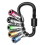 Bit Holder Keychain, 5Pcs 1/4 Hex Shank Impact Drill Keychain Quick Change Connect Screw Adapter 1