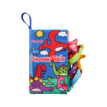 (Dinosaurus) Dieren Baby Staartdoek Boeken Puzzel Speelgoed Scheurbestendig Vroeg Educatief