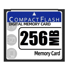 Scheda di memoria Compact Flash da 256 MB per fotocamera, macchina pubblicitaria, computer industriale