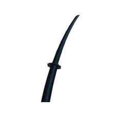 (Zwart) 3D Grappig Gedrukt Zwaartekracht Intrekbaar Samurai Zwaard Model Telescopisch Katana Speelgoed