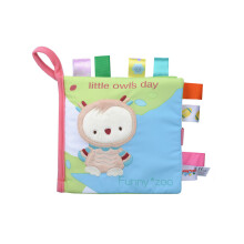 (Owl) Design Baby Animal stoffen boek bevordert interactiviteit en vroege educatie