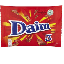 Daim Chocolate Bar Multipack of 3 x 28 g (Pack of 1) Delicious Tasty