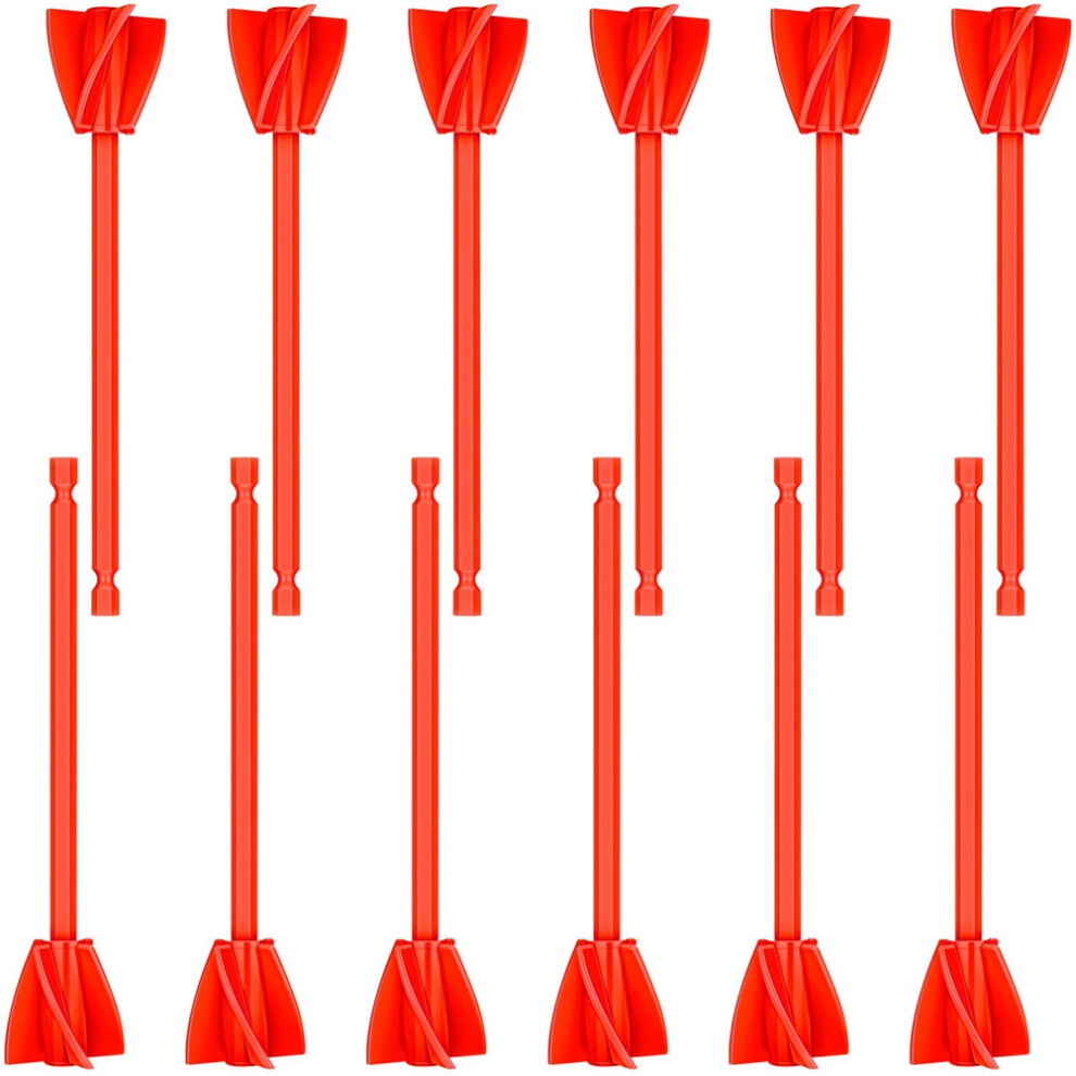 12 Pieces Epoxy Mixer Attachment For Drill Helix Paint Reusable Resin Stirrers 4853572046183