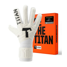 T1tan Classic 1.0 White -Out - M?lmandshandsker - Uden fingerbeskyttelse - Fodboldm?lmandshandsker - St?rrelse 7